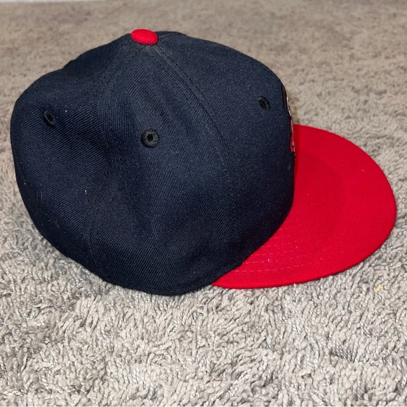 Rome Braves New Era Fitted Hat NWT MiLB Cap  Atlanta Richmond Greenville Sz 7 - Picture 4 of 7